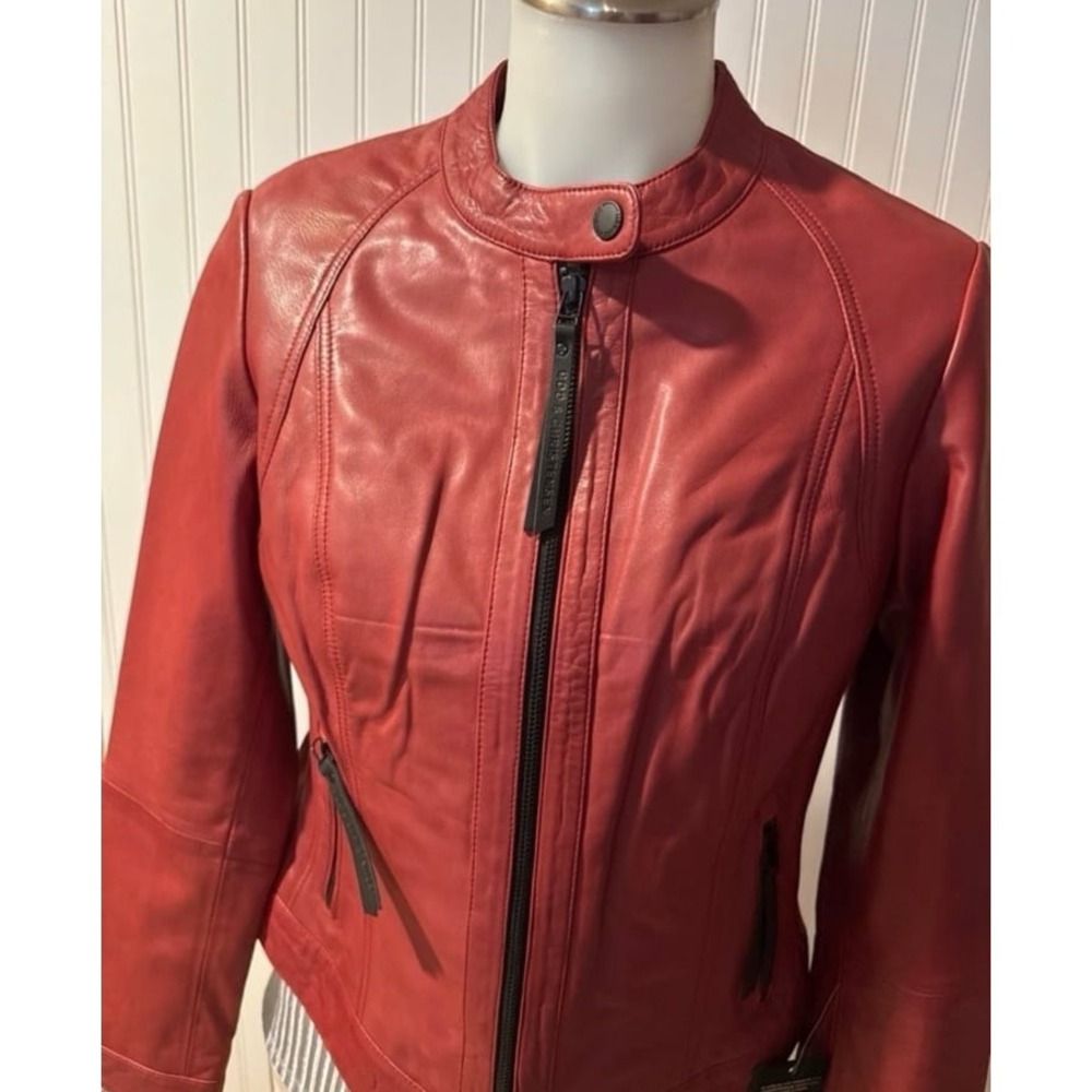 Bod &‎ Christensen Valeria leather jacket - Picture 8 of 9